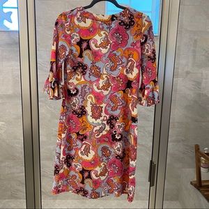 Jude Connally Multicolor Paisley Dress